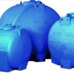 Wateropslagtanks liggend