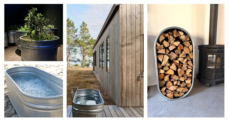 Stocktank ijsbad hottub brandhoutrek plantenbak
